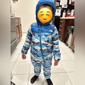 The North Face baby snowsuit